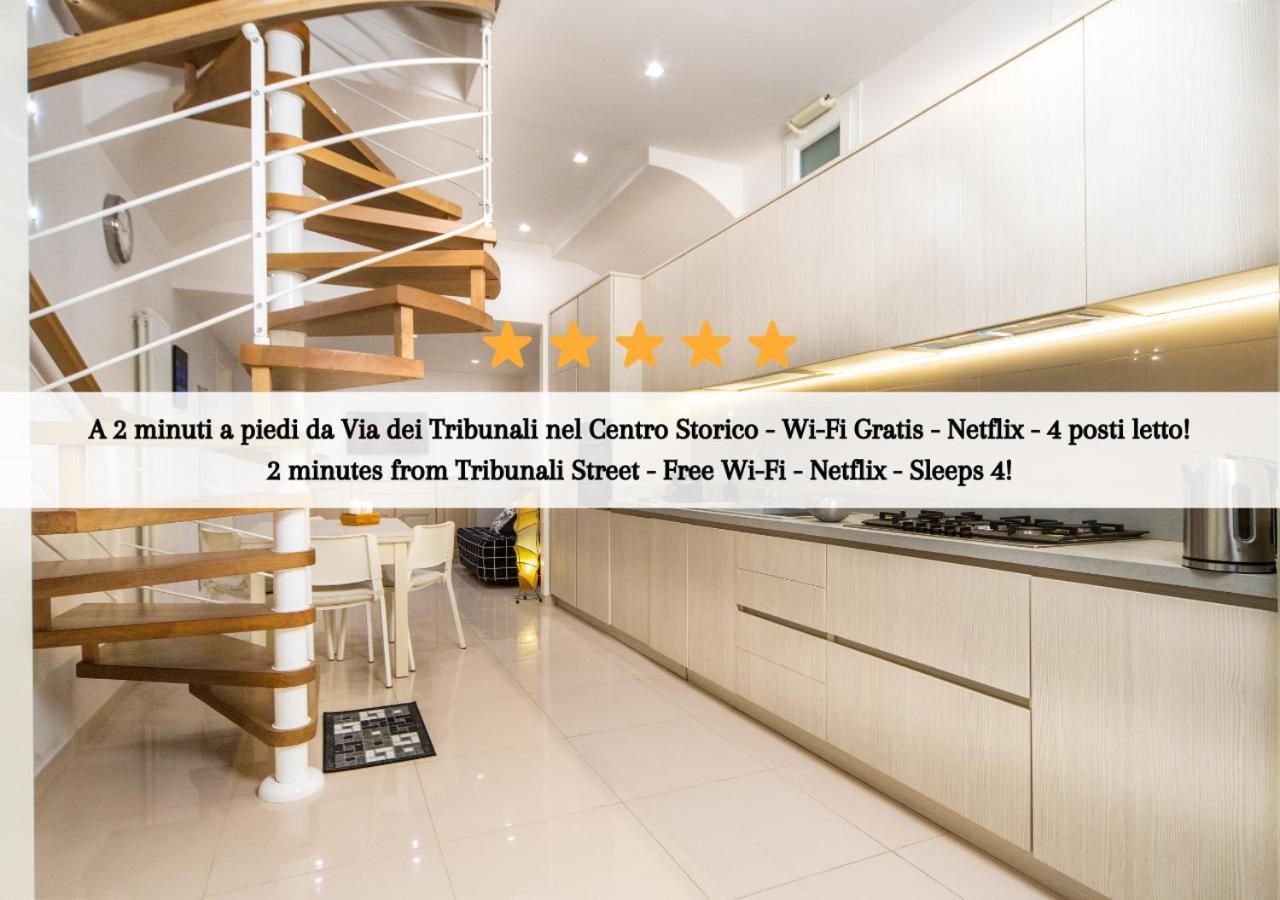 Centro Storico - Casa Con Wi-Fi E 4 Posti Letto In Via Dei Tribunali Appartement Napels Buitenkant foto
